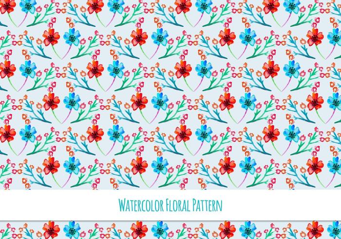 Beautiful Free Vector Floral Pattern