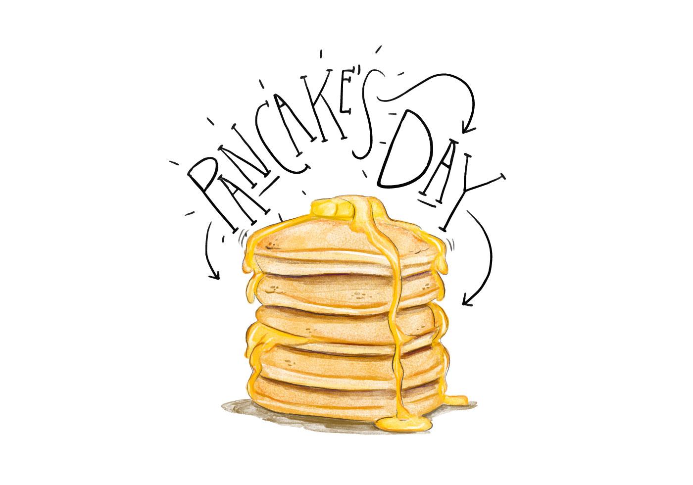 Pancake’s Day Illustration 137337 Vector Art at Vecteezy
