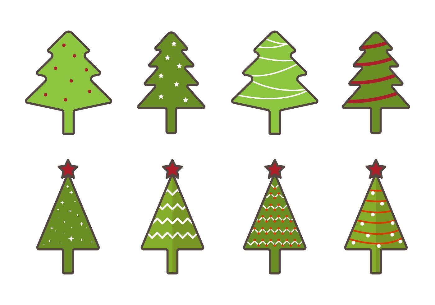 Free Christmas Tree Vector 137353 Vector Art at Vecteezy
