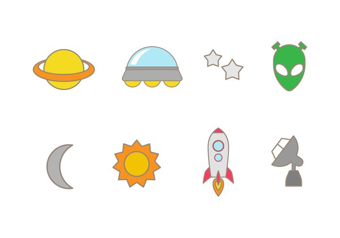 Free Starship Vector Icons