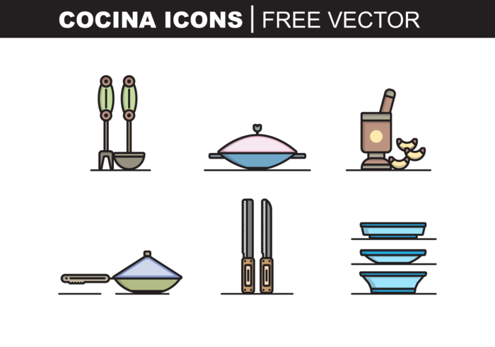 Cocina de vectores libres