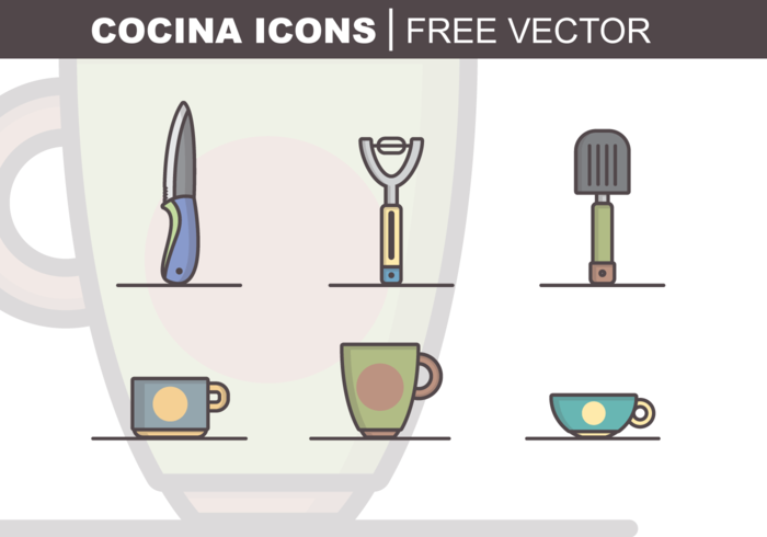 Cocina de vectores libres