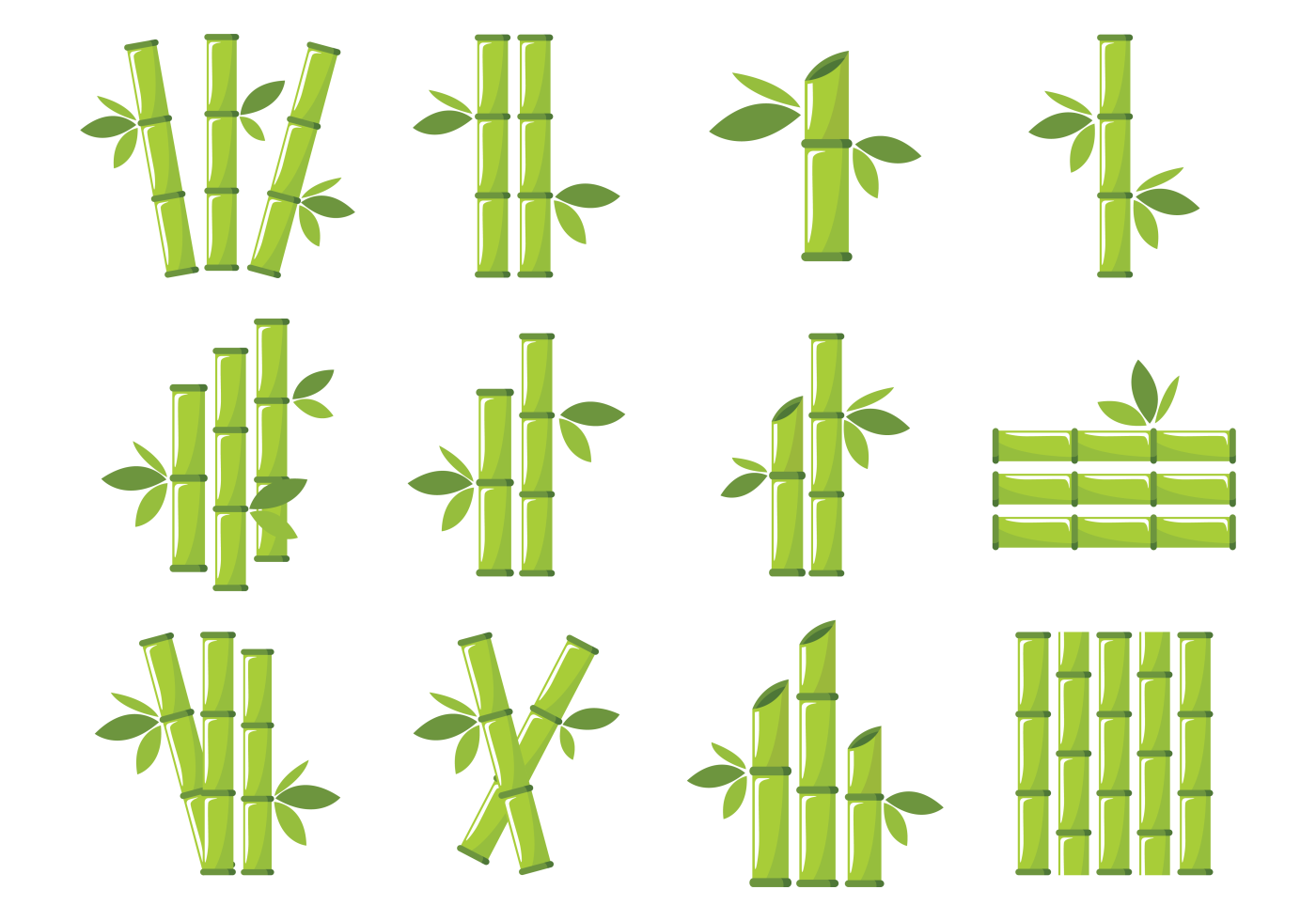 Bamboo Icons Vector Download Free Vectors Clipart 