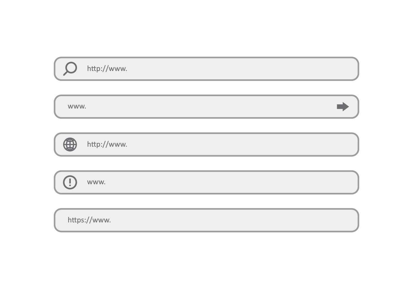 Address Bar Vectors 137370 Vector Art at Vecteezy