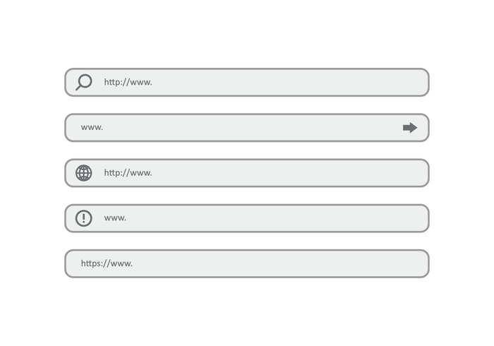 Address Bar Vectors