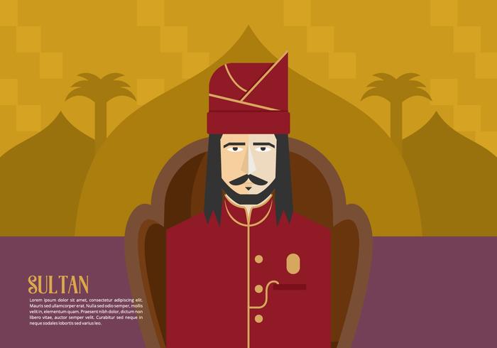 Sultan Background vector