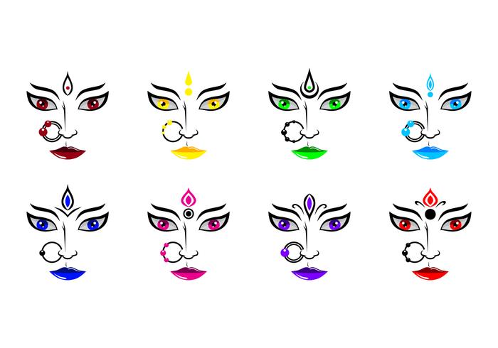 Free Durga Icon Vector Free Durga Icon Vector