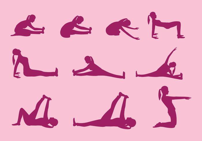 Yoga Pose Vectors 