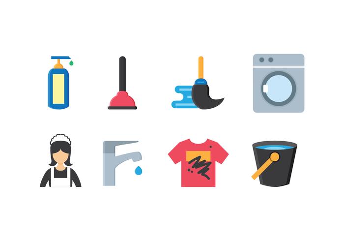 Free Maid Icon Set vector