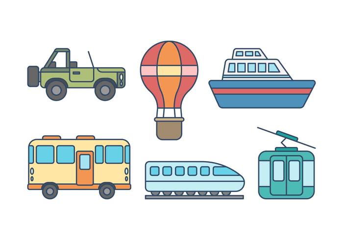 Free Transportation Vector