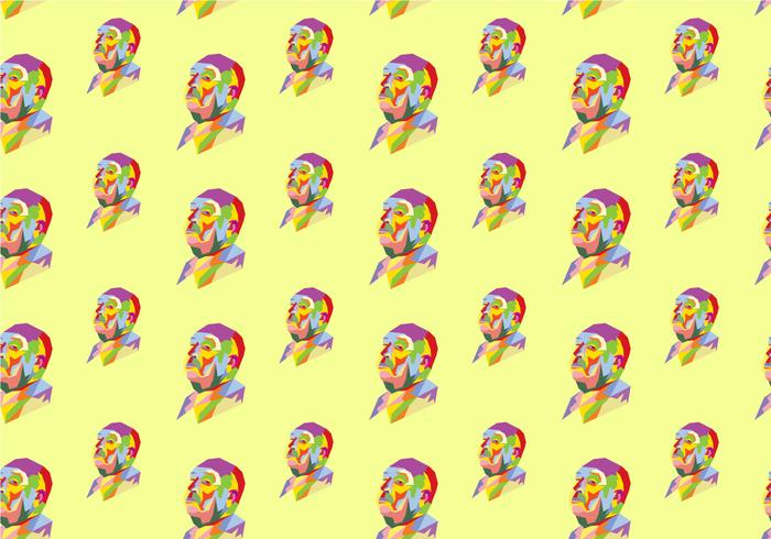 Free Hitchcock Seamless Pattern Vector Illustration