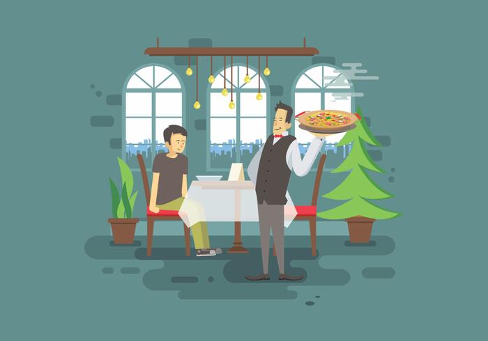 Free Paella Dinner Illustration Free Paella Dinner Illustration