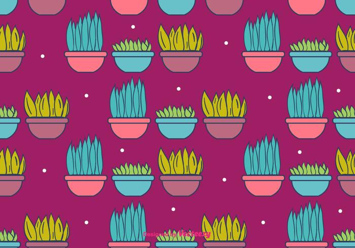 Potted Plants Background vector