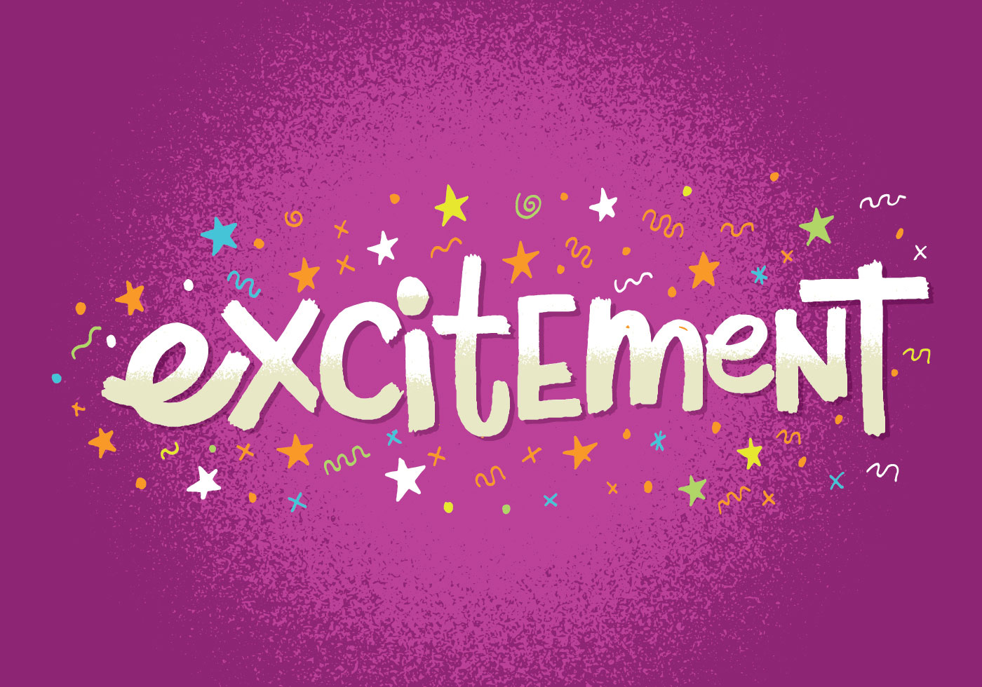 excitement-lettering-137567-vector-art-at-vecteezy