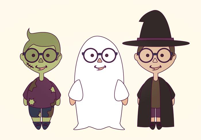 Vector Halloween Costumes