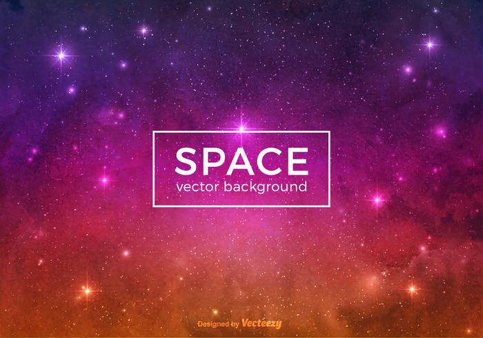 Colorful Space Vector Background