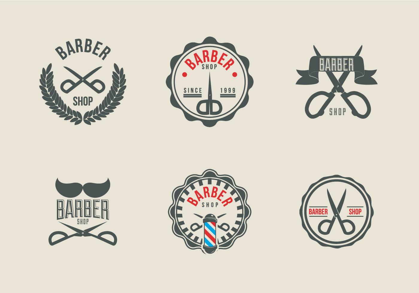 Scissors label barber shop logo vector 137619 Vector Art at Vecteezy
