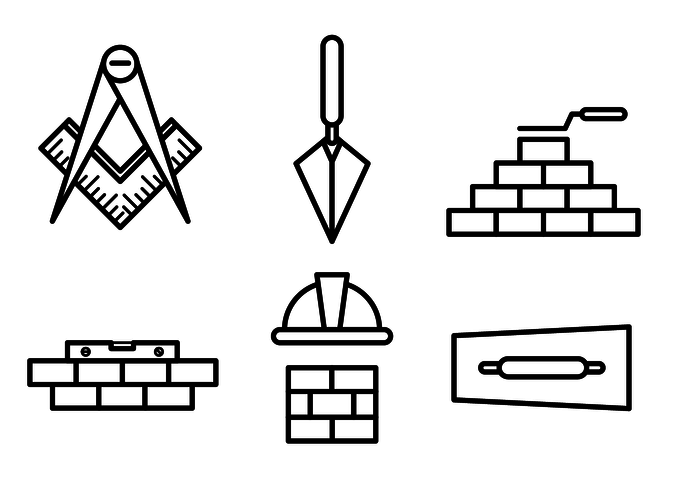 Free Masonry Vector