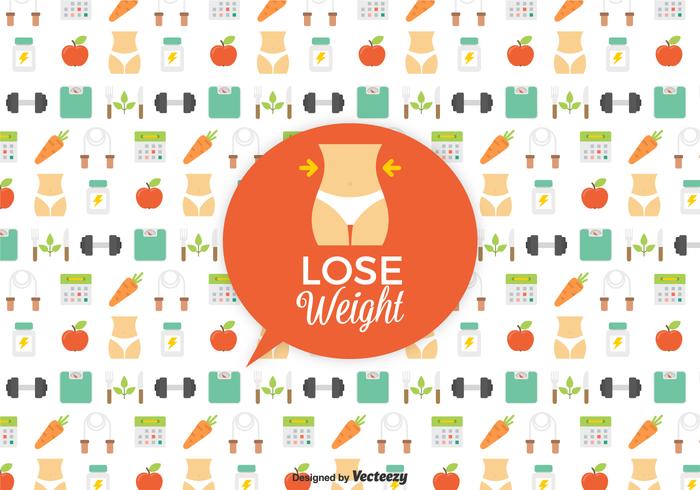 Slimming Vector Background