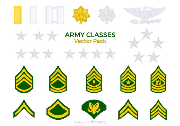 Army Classes Vector Pack