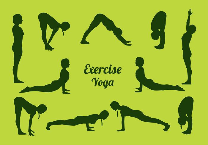 Yoga Position Vector Art, Icons, and Graphics for Free Download