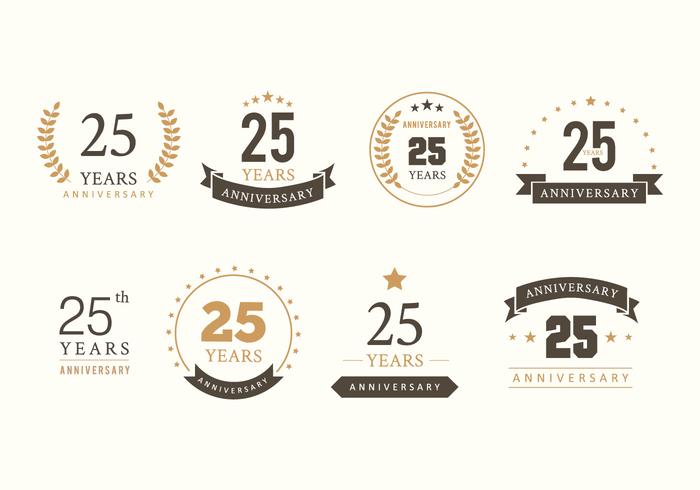 Free Anniversary Vector