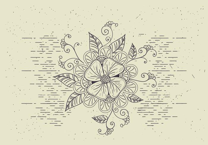 Vector Flower Illutration