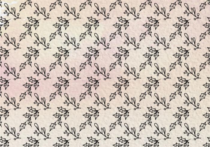 Free Vector Holy Flower Leaves Seamless Pattern On Watercolor Paper Free Vector Holy Flower Leaves Seamless Pattern On Watercolor Paper