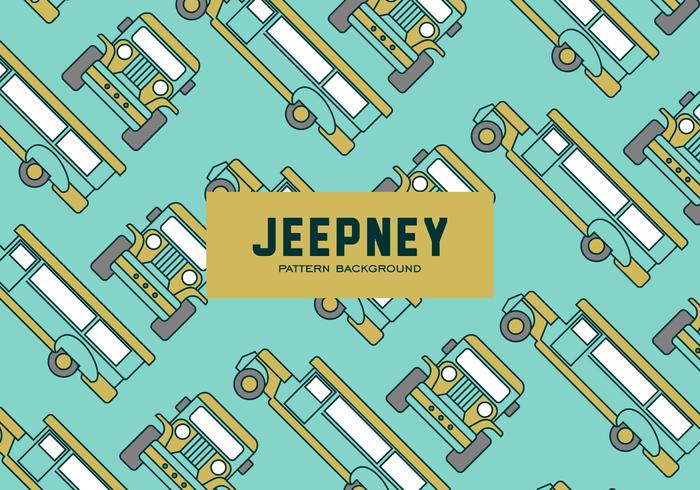 Patrón de Jeepney vector