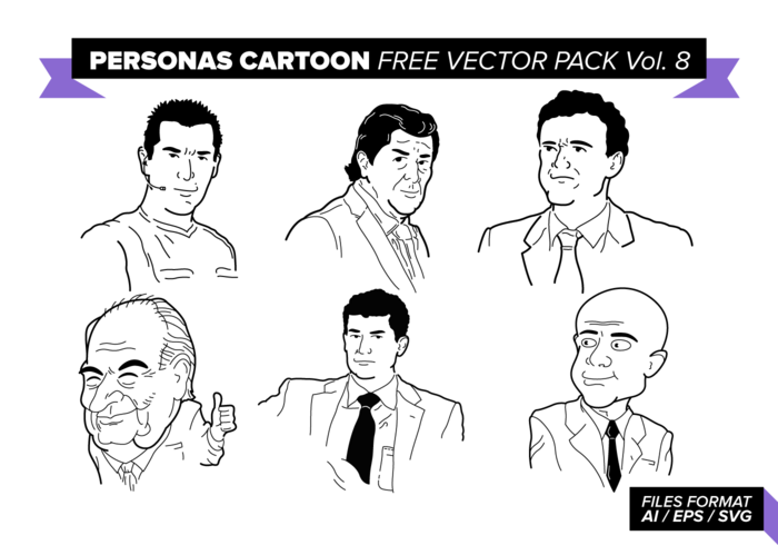 Personas Cartoon Free Vector Pack Vol. 8 Personas Cartoon Free Vector Pack Vol. 8