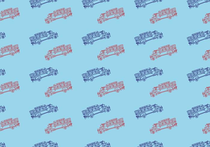 Free Jeepney Vector Illustration