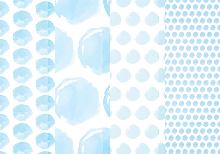 Vector Watercolor Patterns Vector Watercolor Patterns