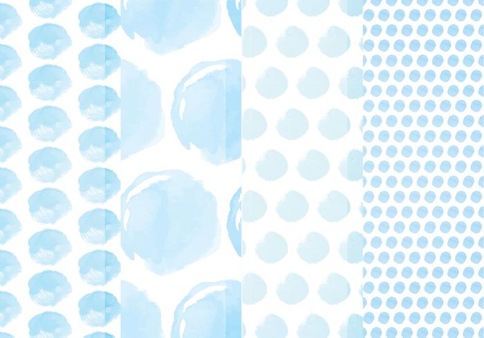 Vector Watercolor Patterns