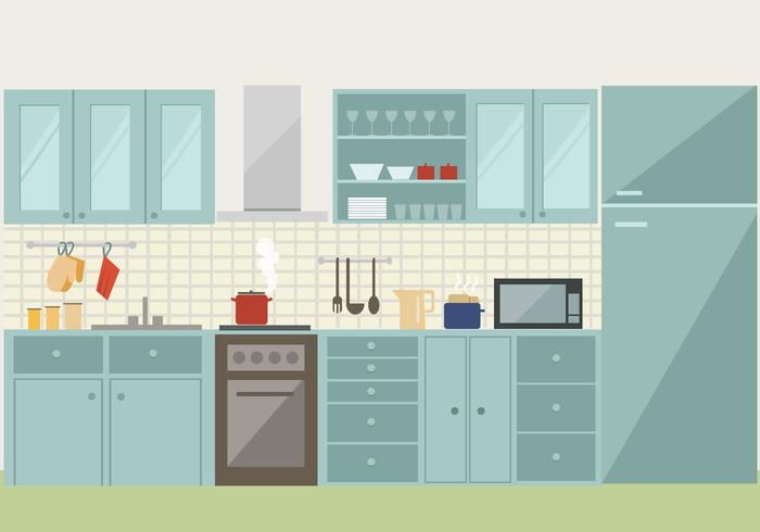 Vector Kitchen Illustration