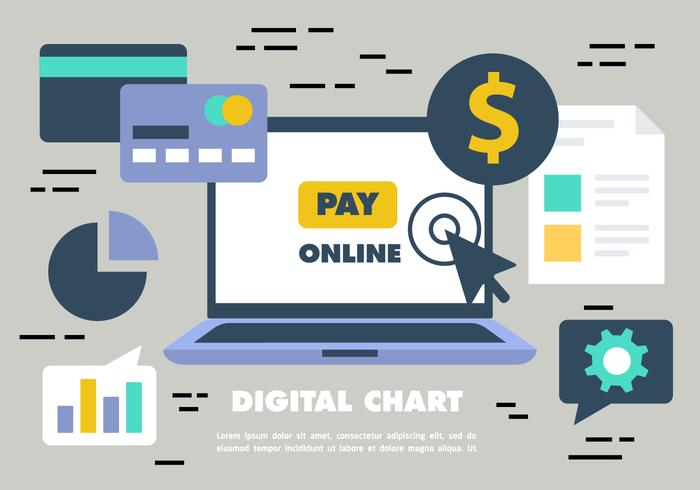 Free Flat Chart Infographic Vector