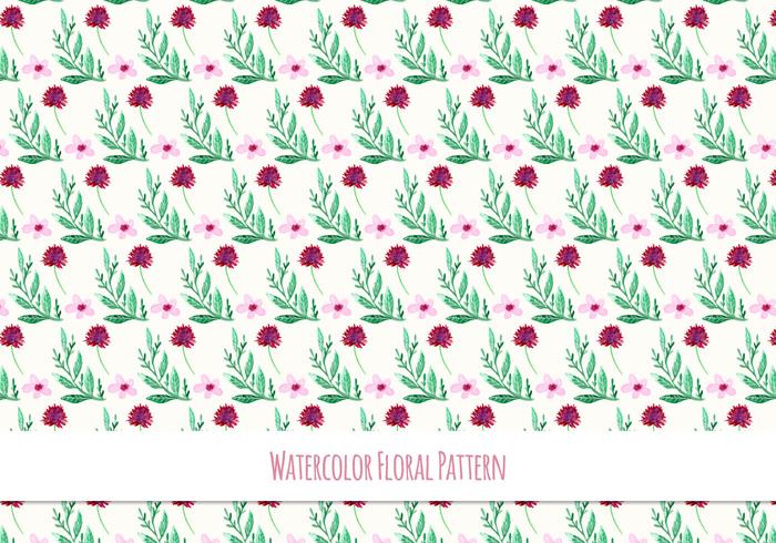 Free Vector Watercolor Pattern 