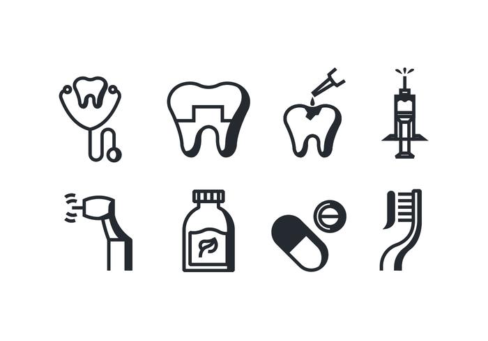 Dentist Vector Icons