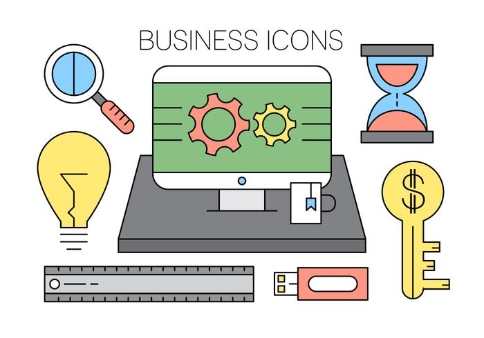 Free Office Icons vector