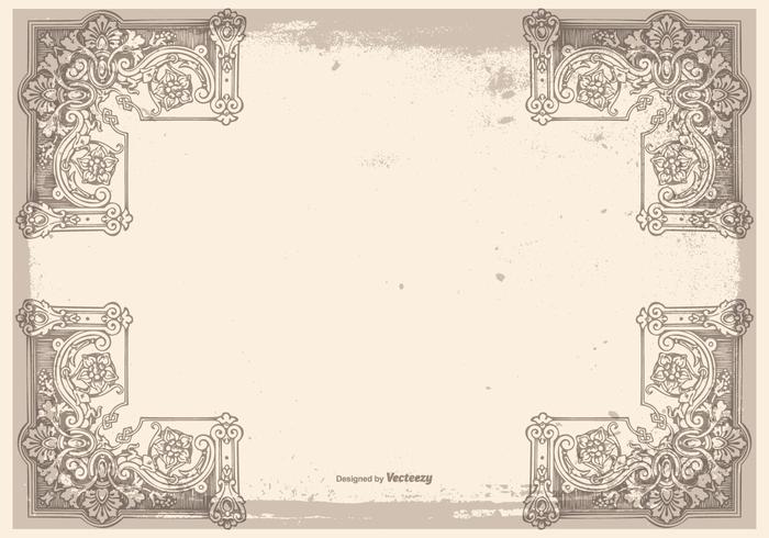 Vintage Grunge Frame Background Vintage Grunge Frame Background