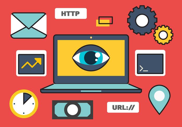 Free Online Marketing Vector Illustration Free Online Marketing Vector Illustration