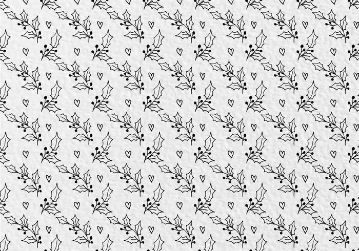 Free Vector Holy Flower Leaves Seamless Pattern