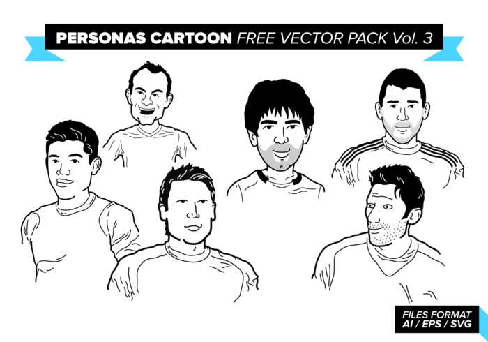 Personas Cartoon Free Vector Pack Vol. 3 Personas Cartoon Free Vector Pack Vol. 3