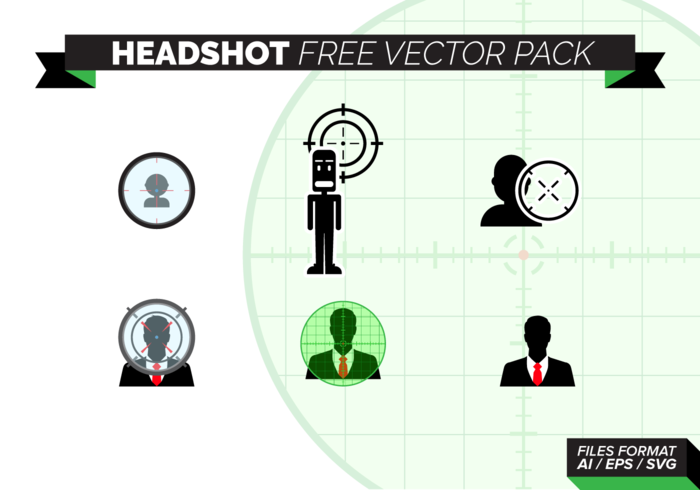 Headshot Free Vector Pack Headshot Free Vector Pack