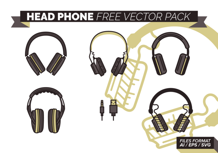 Head Phone Free Vector Pack Head Phone Free Vector Pack