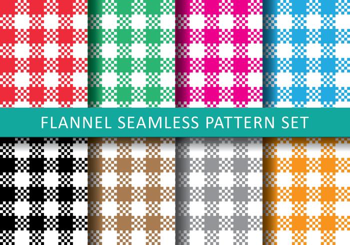 Colourfull Flannel vector