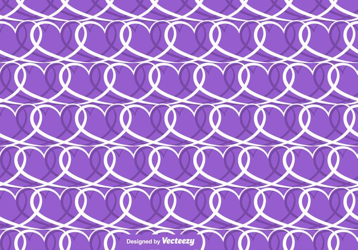 Vector Hearts Seamless Pattern