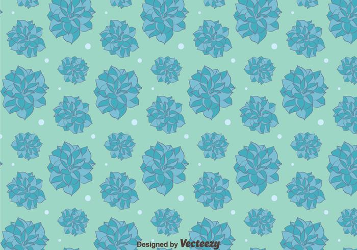 Blue Camellia Flowers Pattern Background vector