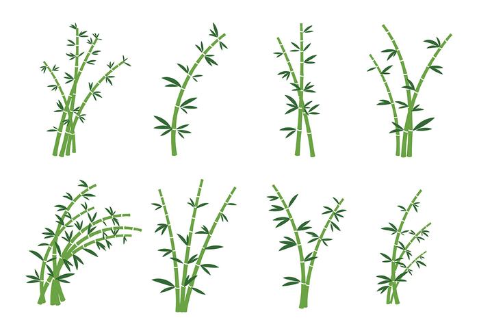 Free Bamboo Icons Vector