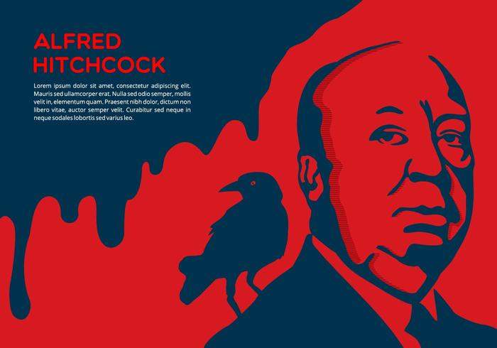 Dramatic Hitchcock Background vector