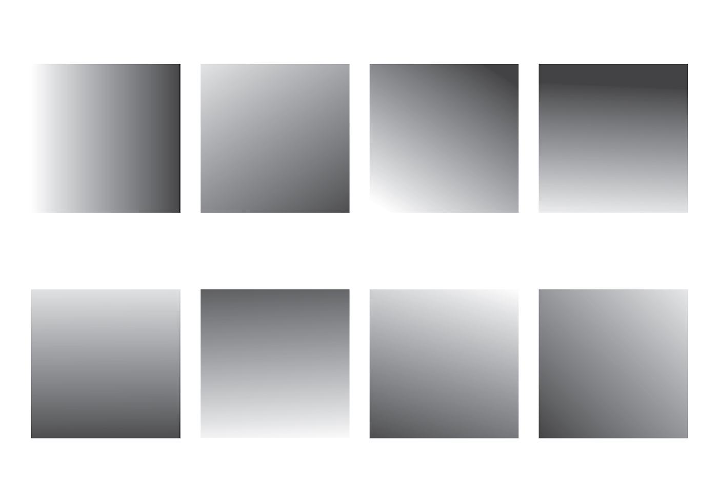 Grey Gradient Vector Pack 138359 Vector Art at Vecteezy